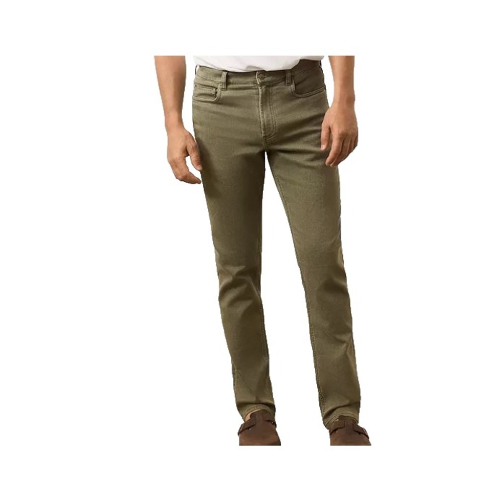 Faherty Men's Stretch Terry Slim‎ Fit Pants 5 Pocket Island Green 40 Reg NWT
